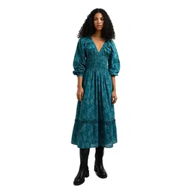 Pepe Jeans Giselle Långärmad Midi Klänning