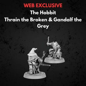 Lord of The Rings Thráin the Broken & Gandalf the Grey