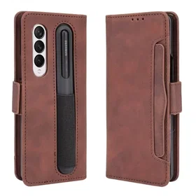 Suojakotelo Läder Plånbokfodral för Samsung Galaxy Z Fold3 5G