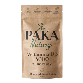 Paka Vitamine D3 4000 120 Gélules