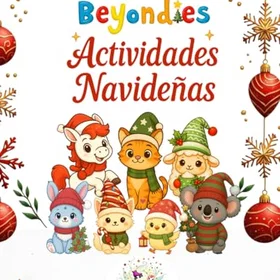Beyondies Actividades Navideñas Färgläggningsbok