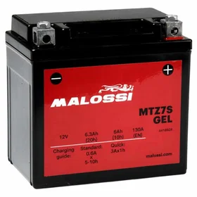 Malossi Mtz7s Gel Battery