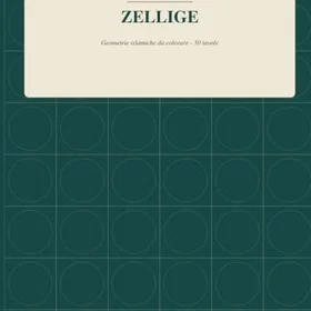 Zellige Geometrie Islamiche Da Colorare Färgläggningsbok för Vuxna