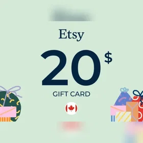 Etsy Gavekort 20 CAD