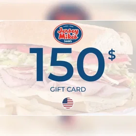 Jersey Mikes USA Gavekort 150 USD