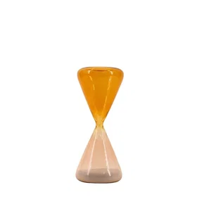 Ornami Sablier en verre triangulaire 18cm
