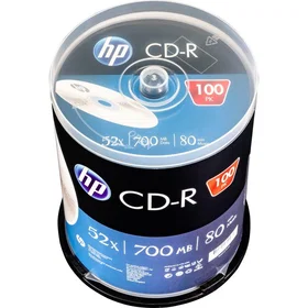 HP CD-R 700MB 52x 100-pack