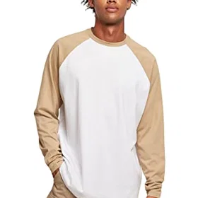 Urban Classics Organic Oversized Raglan Långärmad T-shirt (Herr)