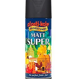 Borup Super Spraymaling Spray Maling Mat 9005m 400ml