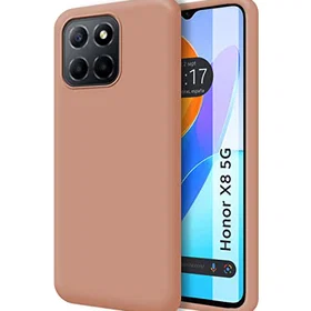 Tumundosmartphone Flytande Silikonfodral för Huawei Honor X8 5G