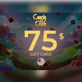 Candy Carte cadeau Crush Saga 75 USD