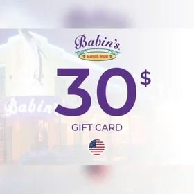 Babin's Seafood House Gavekort 30 USD