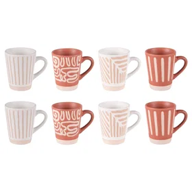 TABLE Diwali Mug 10cl 8-pack