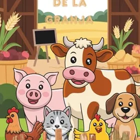 Animales De La Granja Färgläggningsbok