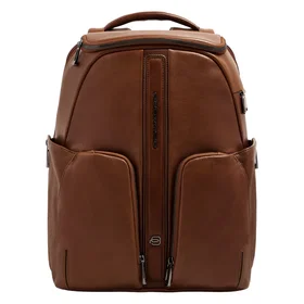 Piquadro Victor Läder Laptopryggsäck 14"