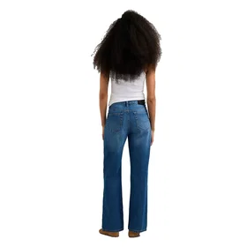 Pepe Jeans Lexa Rak Passformad Hög Midja Jeans (Dam)