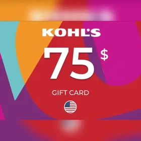 Kohl's Presentkort 75 USD
