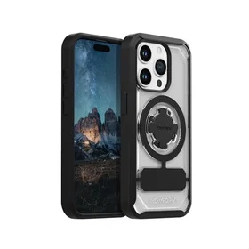 Rokform Crystal Magnetic Case avec RokLock-Twist-Lock pour iPhone 15 Pro