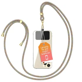 EAZY CASE Sangle Universelle pour Téléphone Portable Arc-en-ciel