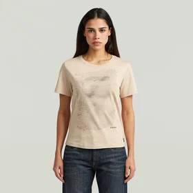 G-Star Raw Graphic T-shirt (Dam)
