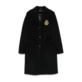 Ralph Lauren Crest-Patch Funnelneck Down Coat (Dam)