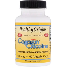 Healthy Origins Cognizin CDP-Choline 250mg 60 Capsules