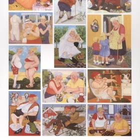 Baccarat Familiekalender Veggkalender