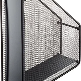 Helit Tidsskriftsamler mesh metall sort