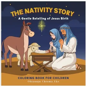 Joyful The Nativity Story Färgläggningsbok