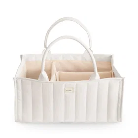 Mushie Blöjkorg Ivory