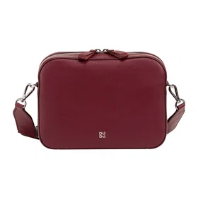 DuDu Caroline Läder Crossbody Väska (24 cm)