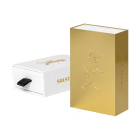 Solstickan Brass Matchbox Holder 3.5x5.6x1.8cm