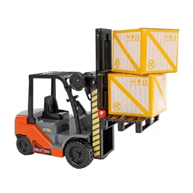 2-Play Traffic Forklift Toy Truck 20.5cm