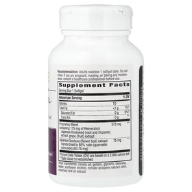 Nature's Way Resveratrol Forte 175mg 60 Softgels