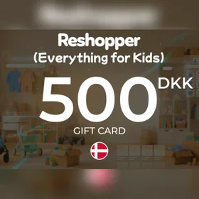 Reshopper Alt for børn gavekort 500 DKK