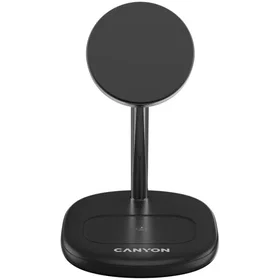 Canyon WCS-205 Trådløs Lader 2-i-1 Qi2 15W CNS-WCS205BW/A