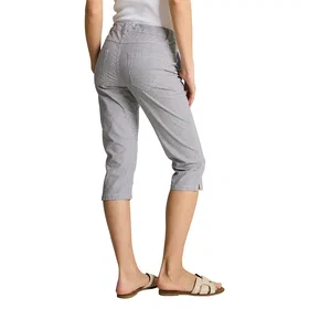 Tom Tailor 1049978 Tapered Relaxed Capri Pant (Dam)