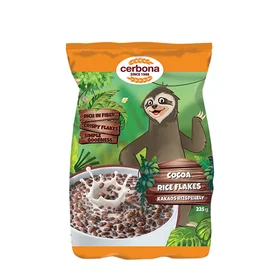 Cerbona Kakao Risflingor 225g