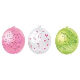 Haza Witbaard Balloon Horses 6pcs.