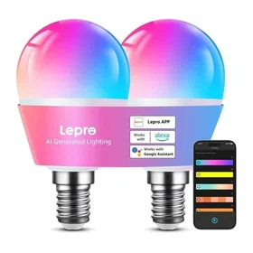 Lepro BP1-2 E14 A60 470lm 8W 2-pack