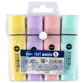 Centrum Surligneurs Pastel 4-pack