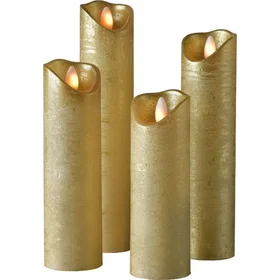 Sompex S-48900 Shine LED Candle 4-pack (Fjernstyrt, Timerfunksjon, Multi-Lys)