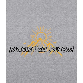 Kruskis Fatigue Will Pay Off Eco Kortärmad T-shirt (Unisex)