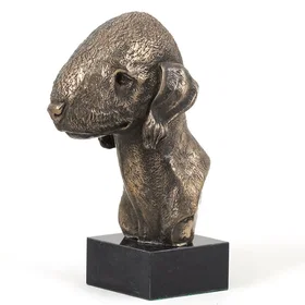 Art-Dog Bedlington Terrier Rothbury Terrier Hundstatyett
