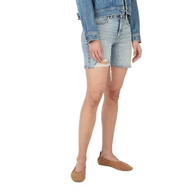 Pepe Jeans Mary Destroy Denim Shorts Regular Fit High Waist (Femme)