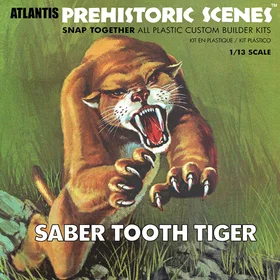 Atlantis 1/13 Saber-Tooth Tiger (0850041894379)