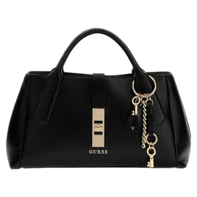 Guess Brooke High Society HWBG9897060-BLA-OS Satchel Bag