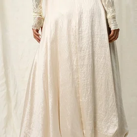 Joelle Ballong Satin Skjørt