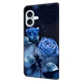 iPhone 16 Plus Läder Flip Etui för