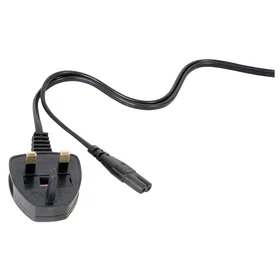 Mercury Figure 8 IEC UK Mains Cable 2m